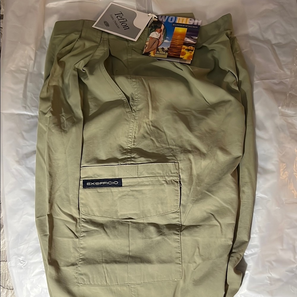 ExOfficio Women's Khaki Pants. Brand new.